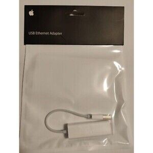 Apple USB 2.0 Ethernet Adapter - White (MC704LL/A) A1277